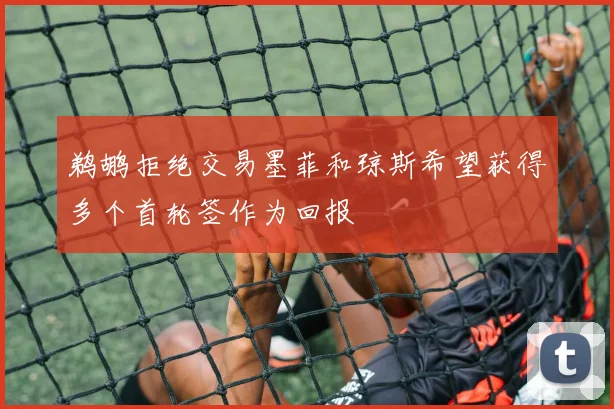 鹈鹕拒绝交易墨菲和琼斯希望获得多个首轮签作为回报
